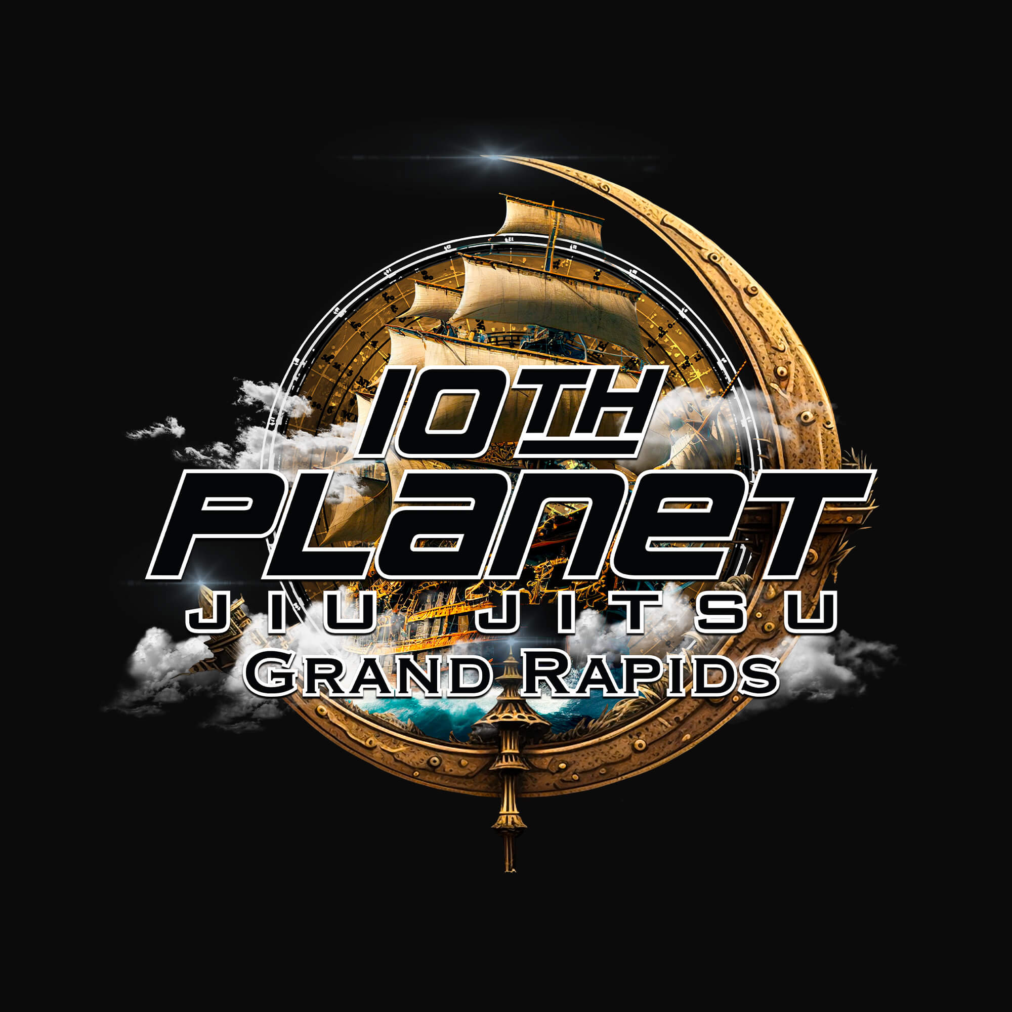 Example Custom Digital Artwork graphic design Services for 10th Planet Jiu Jitsu Grand Rapids by Eagr Ones